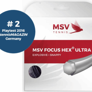MSV Tennis - Focus Hex Ultra - schwarz