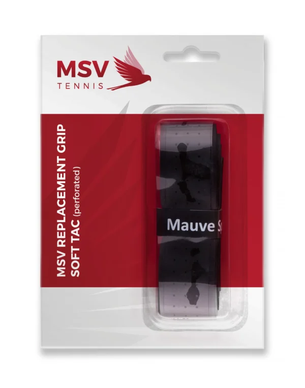 MSV-Tennis  - Basic Grip Soft Perforated -  schwarz