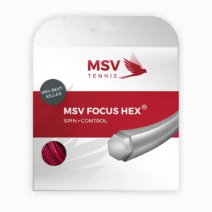 MSV Tennis - Focus Hex - rot